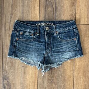 American Eagle Outfitters Light Blue Denim Shorts